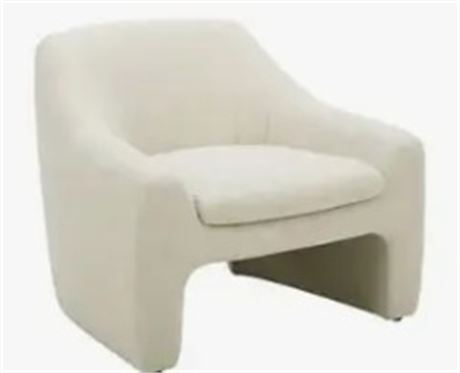 Kenzie Accent Chair (Ivory) from RK Furniture Gallery on PGBids